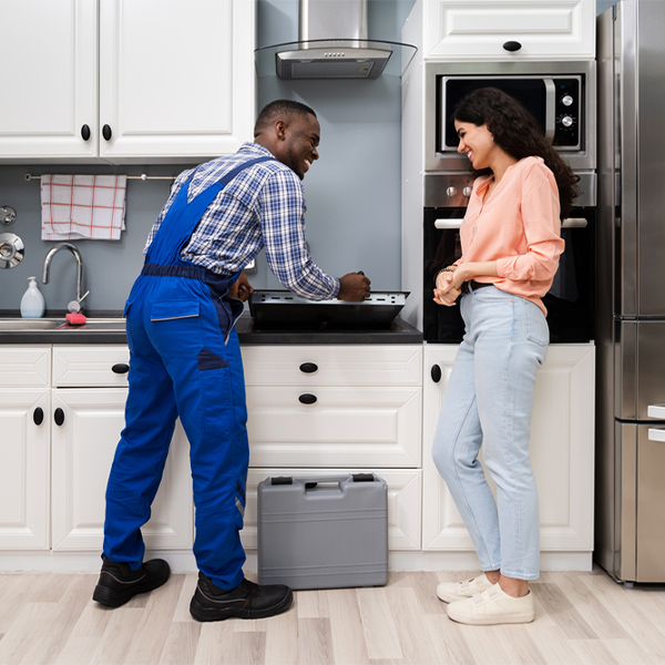 what kind of warranty do you offer on your cooktop repair services in Greenville